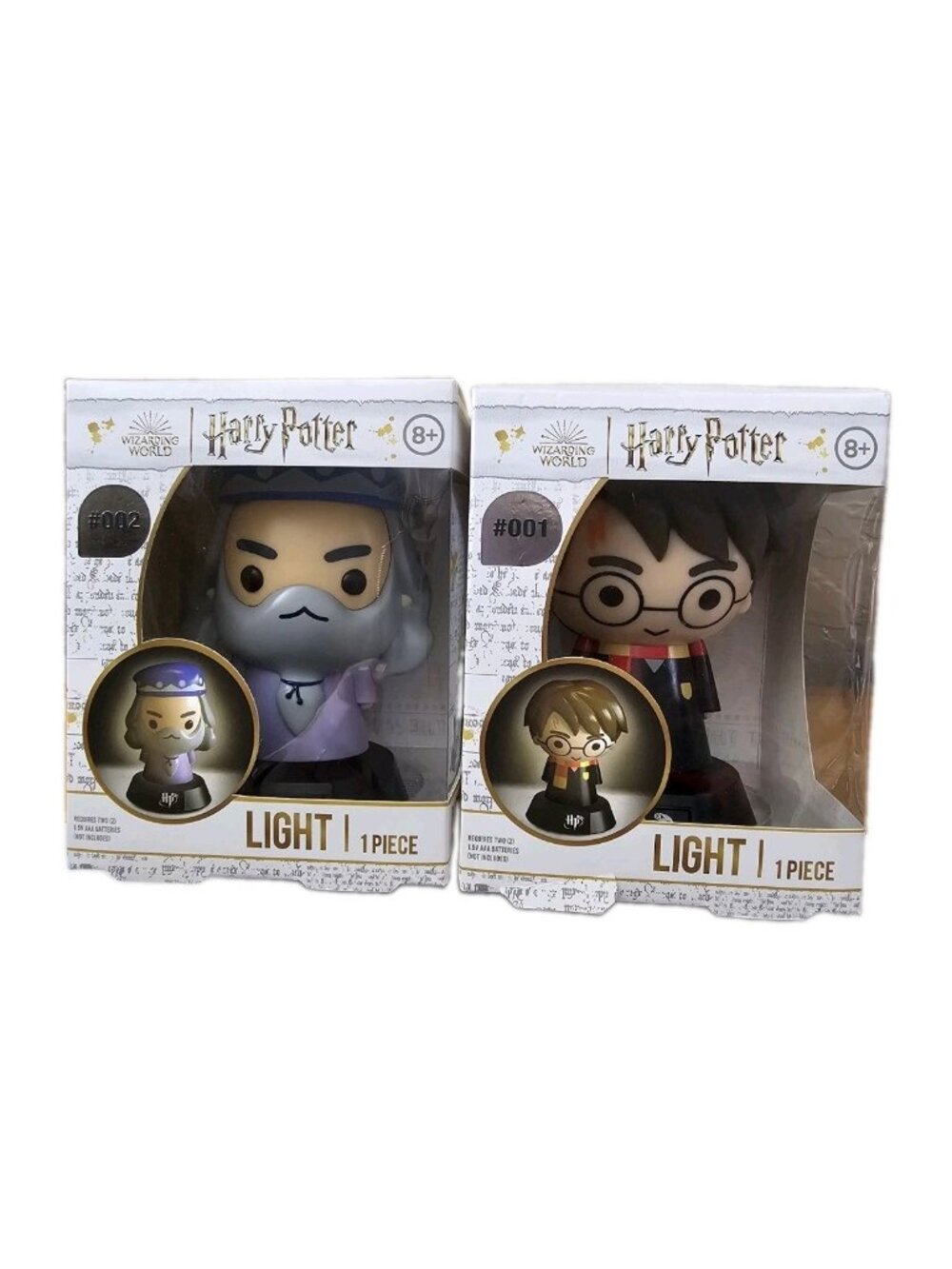Harry Potter Icons Series 1 Collectible Lights - Harry Potter & Professor Dumble